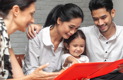 family reading guide before taking loan