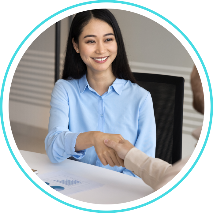 Come down to our office to sign the contract and receive loan disbursement in just 20 minutes.