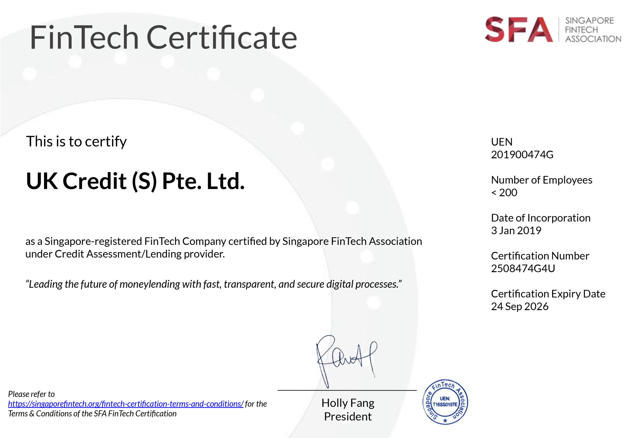 Singapore FinTech Association